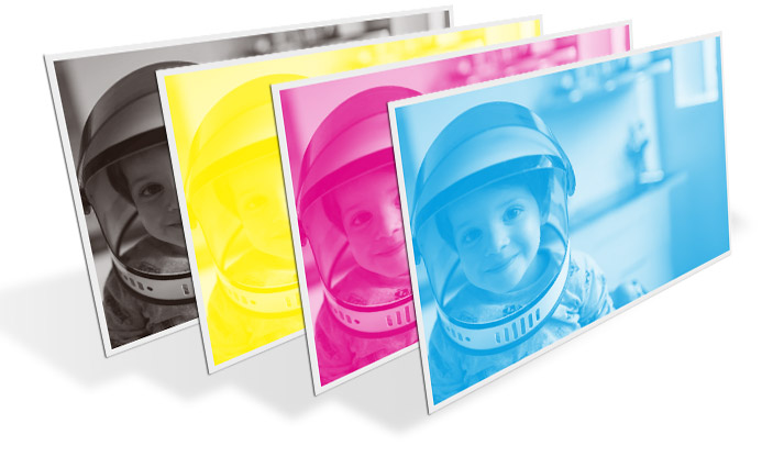 Por que CMYK e não CMYB e as chapas de impressão