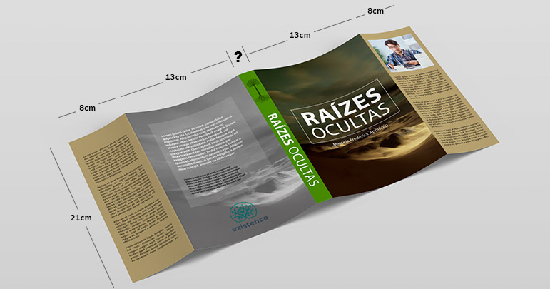 cálculo de lombrada de livro a partir das outras medidas